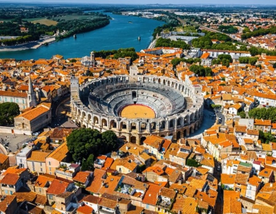 Arles Vista panoramica